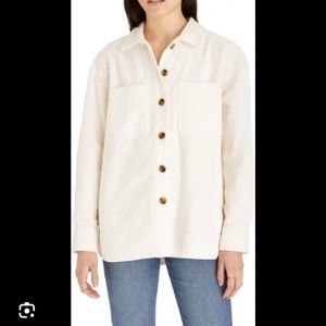 Madewell Corduroy Button Down Shirt Jacket